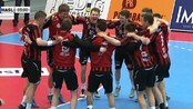 ØIF i seiersrus - Individuell styrketrening sto på programmet etter at ØIF Arendal i går slo Haslum på bortebane i håndballens sluttspill for herrer. Den historiske seieren betyr finalekamper mot Elverum, den første går i Sør Amfi til fredag.