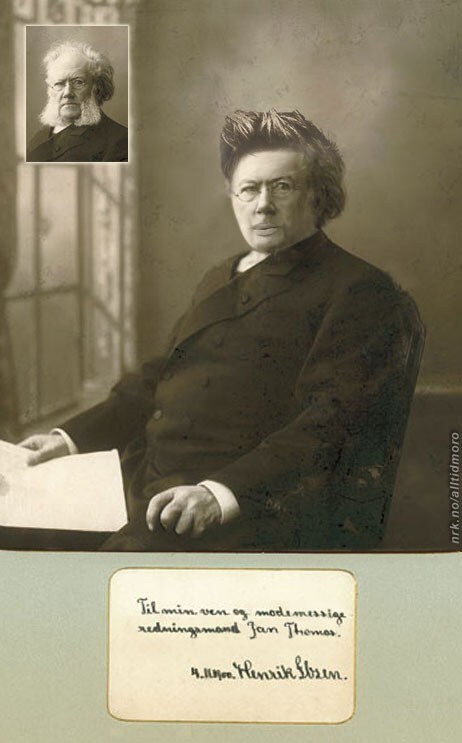Ibsen fikk hjelp av Jan Thomas (Foto: Fotofikling: Alltid Moro)