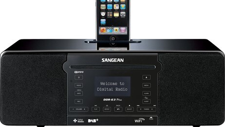 Sangean DAB musikkanlegg DDR-63+