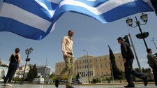 Nyvalg i Hellas (Foto: Thanassis Stavrakis/Ap)