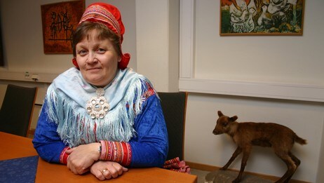Ellen Inga O. Hætta (Foto: Eilif Aslaksen/NRK) Ellen Inga O. Hætta (Foto: Eilif Aslaksen/NRK)