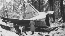 Flystyrt i Hurum (Arkivfoto: Hurum lokalhistoriskearkiv.)