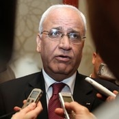 Saeb Erekat (Foto: STRINGER/Reuters) Saeb Erekat (Foto: STRINGER/Reuters)