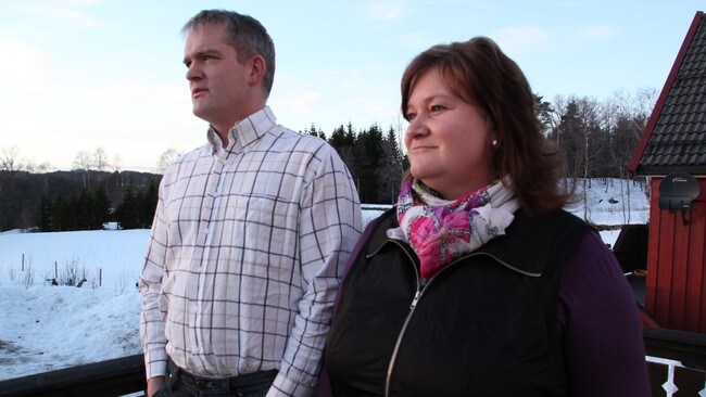 Øystein og Kristine Lie (Foto: Eirik Damsgaard/NRK)