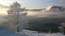 Baikal-innsjøen i Sibir (Scanpix)
