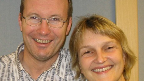 Ove Gundersen og Margrete Nåvik. (Foto: Helge Helgheim/NRK)