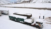 Snø i Argentina sommer 2010