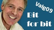 Promobilde: Valg09 Bit for bit Promobilde: Valg09 Bit for bit