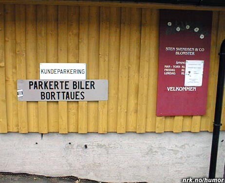 Parkerte kunder borttaues (Foto: Poul Sørensen)