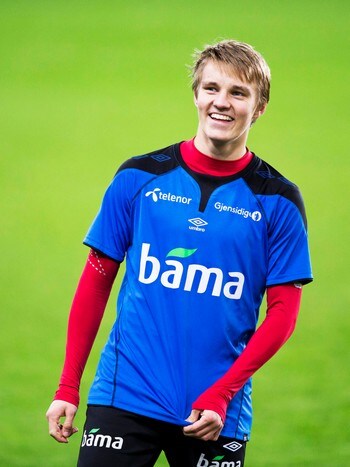 Martin Ødegaard - Martin Ødegaard har hatt en stor sesong for Strømsgodset, og har spilt seg inn på det norske landslaget. - Foto: GrÃ¸tt, Vegard Wivestad / NTB scanpix