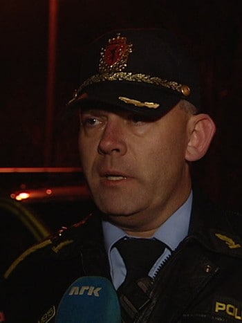 Innsatsleder Arve Hermansen - Innsatsleder Arve Hermansen. - Foto: Mathias Lunde Kristoffersen / NRK / 