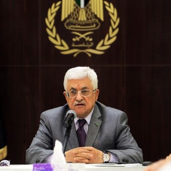 Abbas - Mahmoud Abbas, som har vært palestinernes president siden 2005, var sjefarkitekten bak fredsprosessen med Israel på 1990-tallet. Siden har det gått tråere. - Foto: ABBAS MOMANI / Afp