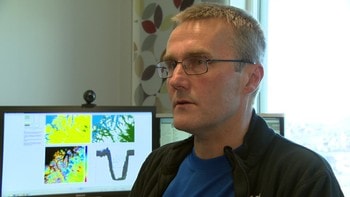Seniorforsker Eirik Malnes ved Norut i Tromsø