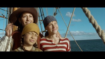 Kaptein sabeltann - Flere kjente, norske skuespillere er med i filmen, deriblant Pia Tjelta. - Foto: Walt Disney/Storm Films / 