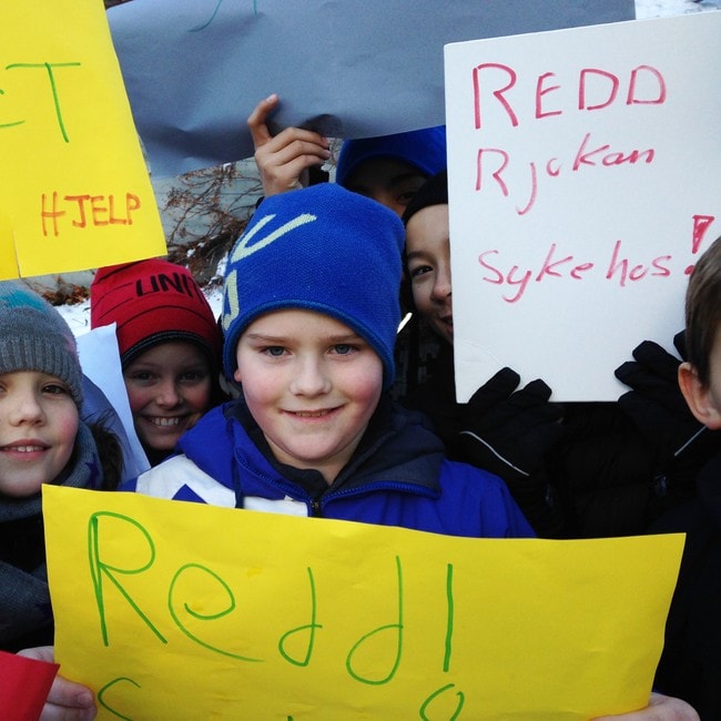 Tarjei Aas - Tarjei Aas er en av mange som er redd for at sykehuset skal forsvinne. - Foto: Roald Marker / NRK