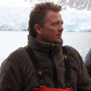 Christian Lydersen ved Norsk Polarinstitutt