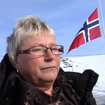 Inga Manndal - SKUFFET: Gamvik-ordfører Inga Manndal. - Foto: Knut-Sverre Horn / NRK