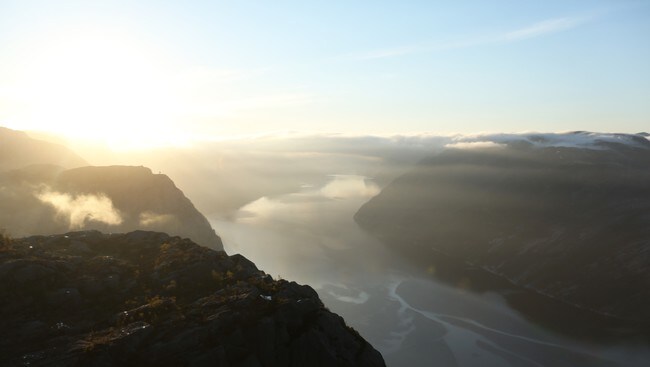 Foto: Anders Fehn / NRK Preikestolen