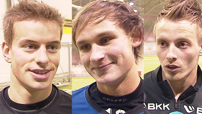 Jonas Grønner, Øystein Øvretveit og Kristoffer Larsen husker ikke de historiske kampene på 90- - X0TteoRcdRqNMoK6BzkygQhRLmwDEVzVeUhzcMSJsFWw