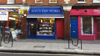 Gay's The Word - Slik virkelighetens 'Gay's The Word' ser ut. - Foto: Espen Aas / NRK