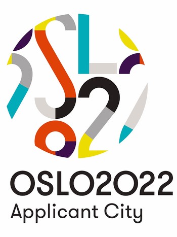 OL-logo, Oslo 2022 - Logoen er klar for Oslo OL 2022, men spørsmålet nå er om det blir Oslo eller Østlands-OL. - Foto: Oslo kommune / 