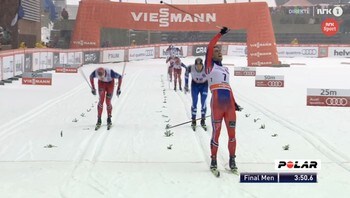  Thomas Northug won the sprint 