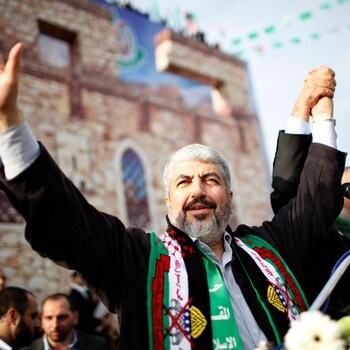 Hamas-leder Khaled Meshaal - Khaled Meshaal har ledet Hamas siden 2004, da grunnleggeren Ahmed Yassin ble drept i et israelsk angrep. - Foto: AHMED JADALLAH / Reuters