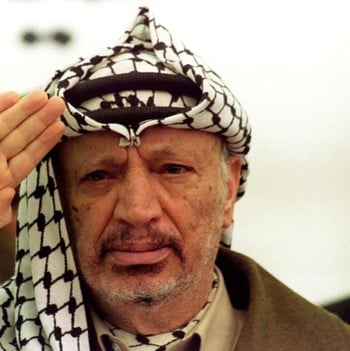 Yasser Arafat - Yasser Arafat ble det fremste symbolet på den fremste frigjøringskampen. - Foto: AHMED JADALLAH / REUTERS