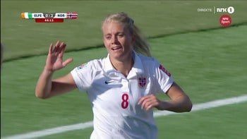  Solveig Gulbrandsen scored the third m & # xE5; l against Ivory Coast