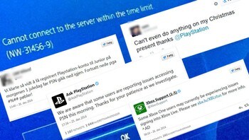  Playstation and Xbox can v & # xE6; re hacked - Players from around the world complain of login problems, long download time and update problems p & # xE5; online services for game giants. - Photo: Screenshot / 
