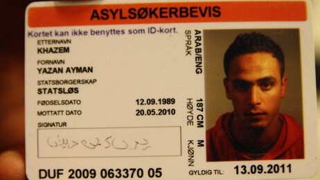 Yazan Khazem, asylsøker (Foto: Anette Holth Hansen/NRK ) Yazan Khazem, asylsøker (Foto: Anette Holth Hansen/NRK )