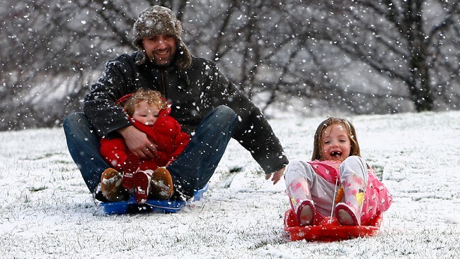 Moro med snø (Foto: DAVID MOIR/REUTERS)