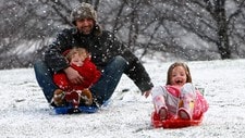 Moro med snø (Foto: DAVID MOIR/REUTERS)