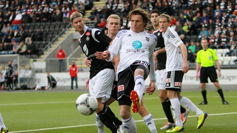 Sogndal - Odd Grenland (Foto: Trond Reidar Teigen/SCANPIX) Sogndal - Odd Grenland (Foto: Trond Reidar Teigen/SCANPIX)