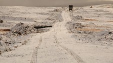 Byggingen av veien til Nervei (Foto: David Frode Nilsen)