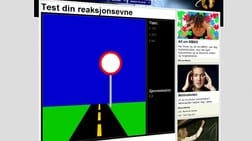 Test din reaksjonsevne (NRK) Test din reaksjonsevne (NRK)