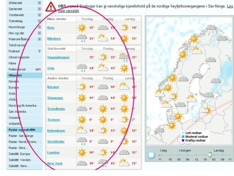Trøbbel med æ, ø og å – yr.no