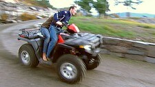 Raphael Poirée og Liv Grete Poirée på ATV. (NRK)