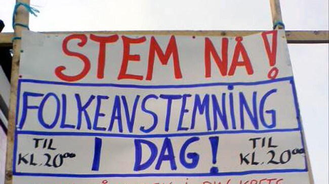 Folkeavstemning (NRK) Folkeavstemning (NRK)