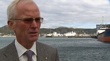 Direktør Olav Fjell i Hurtigruten (Foto: Kåre Riibe Ramskjell/NRK)