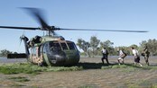 Evakuering av flaumråka i Australia