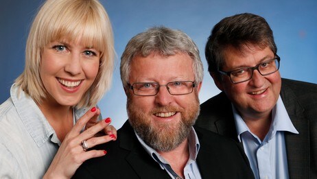 Hanne Hoftun, Hans-Petter Jacobsen og Viggo Valle (Foto: Ole Kaland/NRK) Hanne Hoftun, Hans-Petter Jacobsen og Viggo Valle (Foto: Ole Kaland/NRK)