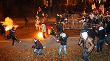 Illustrasjonsbilde: Demonstrasjon mot Israels ambassade i Oslo 29.12.2008 (Foto: Aas, Erlend/SCANPIX)