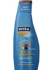 Nivea Protect & Bronze Sun Lotion, faktor 10 