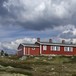 Hytta utvendig sommer