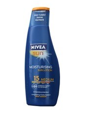 Nivea Moisturising Sun Lotion, faktor 15 