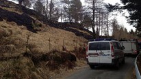 20 mål svidd av i grasbrann på Osterøy (Foto: Remi Presttun) 20 mål svidd av i grasbrann på Osterøy (Foto: Remi Presttun)