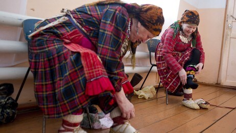 Buranovskiye Babushki - Buranovo Grannies (Foto: NATALIA KOLESNIKOVA/Afp) Buranovskiye Babushki - Buranovo Grannies (Foto: NATALIA KOLESNIKOVA/Afp)