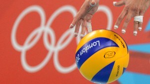 OL i London - volleyball: Brasil-USA, menn