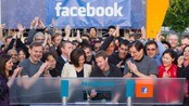 FACEBOOK/ Handout photo of Facebook Chief Executive Mark Zuckerberg ringing Nasdaq's opening bell in Menlo Park